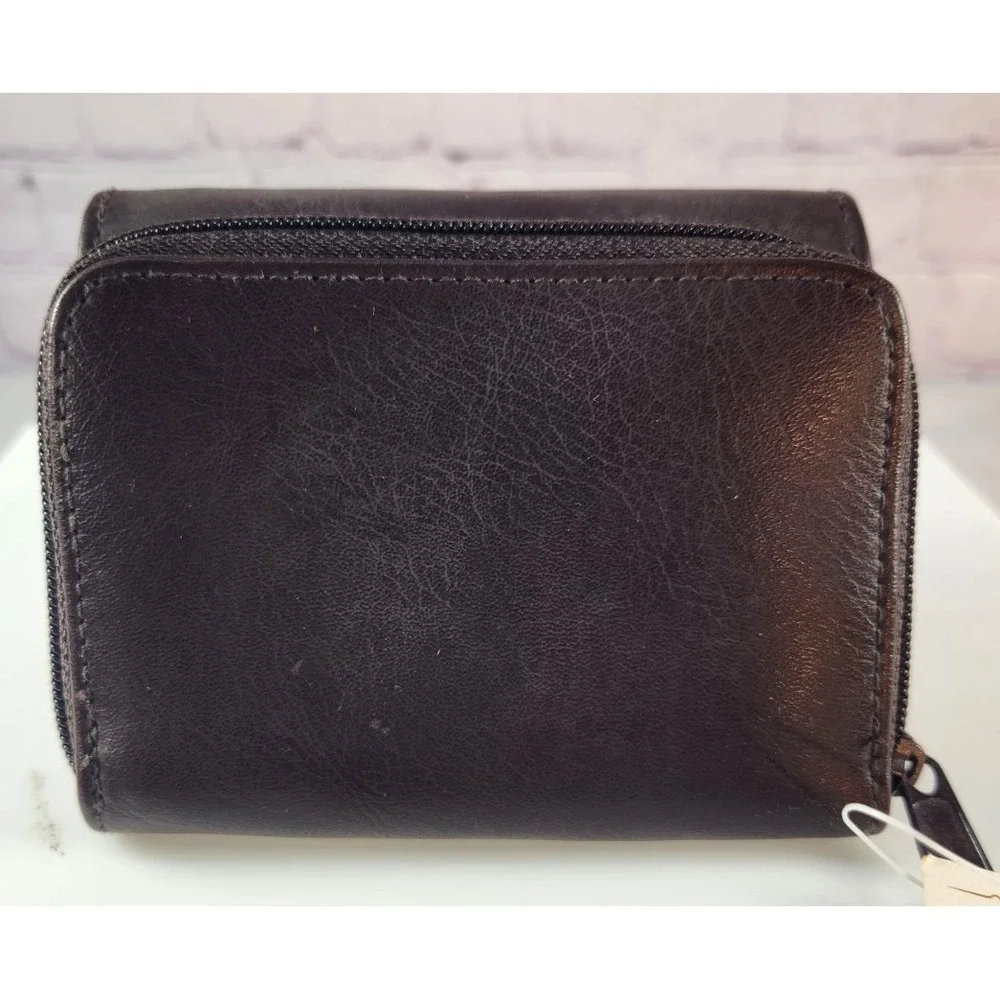 NWT VTG  TR Bentley Black Wallet Multi-Compartment Organizer Cash/CC